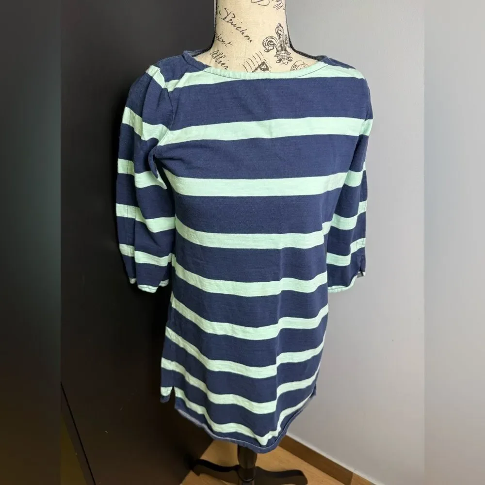 J.Crew cotton striped dress Size XS